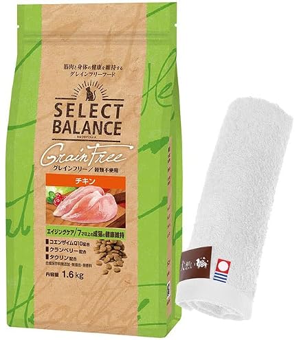 Amazon | セレクト グレインフリー 猫エイジングケア チキン 1.6kg